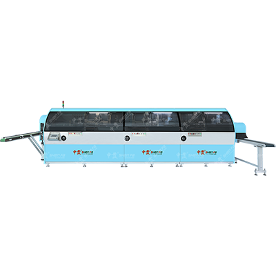 آلة طباعة الشاشة الحريرية الأوتوماتيكية ذات 3 ألوان لزجاجة غسول الشامبو 1