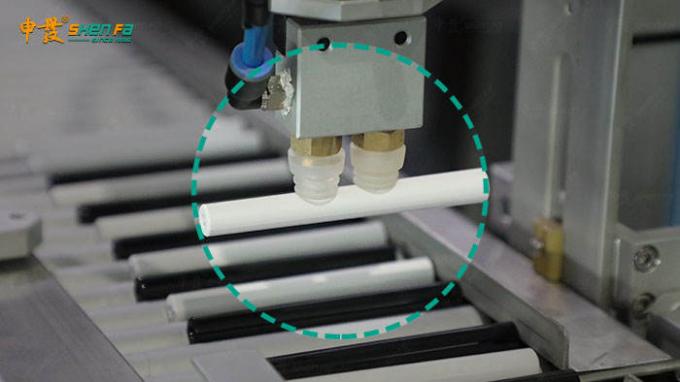 سرعة عالية كاملة الطباعة الشاشة سيرفو / حرارة طابع آلة للطعم الإلكتروني الدائري / البيضاوي / المثلثي 1