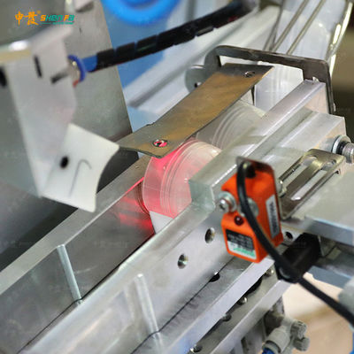 آلة ختم رقائق الألومنيوم الأوتوماتيكية بالضغط الحراري للغطاء البلاستيكي